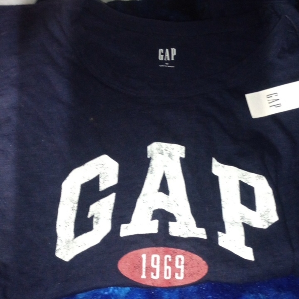 GAP Kids Navy Blue Logo T-Shirt